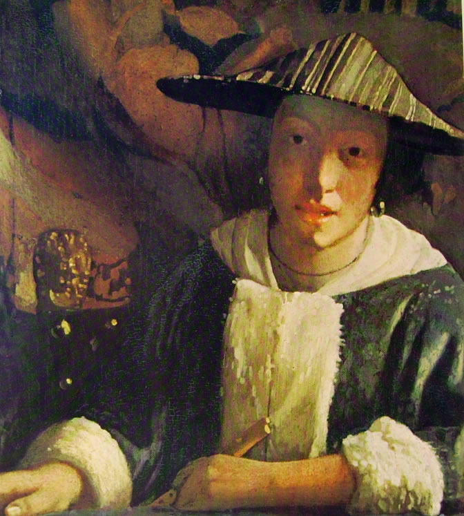 Al momento stai visualizzando “Ragazza con flauto” di Jan Vermeer